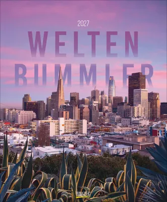 Produktbild von Korsch Kalender Weltenbummler 2027: Zwölf berühmte Weltstädte im Poster-Design