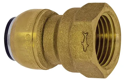 Produktbild von Riegler Aufschraubverb., MS, »sharkbite«, G 1/2, für Rohr-Außen-ø 15 mm