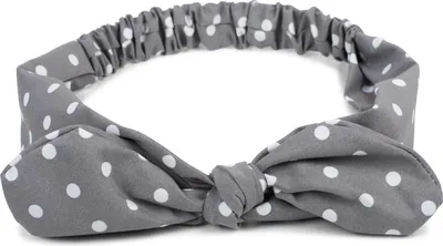 Produktbild von styleBREAKER Damen Haarband mit Punkte Muster, Schleife und Gummizug, Stirnband, Headband, Pinup, Rockabilly, Haarschmuck 04026036