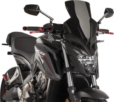 Produktbild von PUIG 9687N New Generation Sport passend fuer HONDA CB650F Schwarz