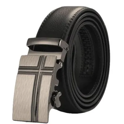 Produktbild von Gürtel OL-5231 - Hochwertiger Herrengürtel in Schwarz KP5231