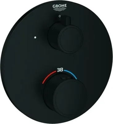 Produktbild von GROHE Grohtherm, Schwarz