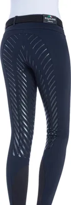 Produktbild von Equiline Damen Reithose Costanzac Vollbesatz dunkelblau, Größe:42