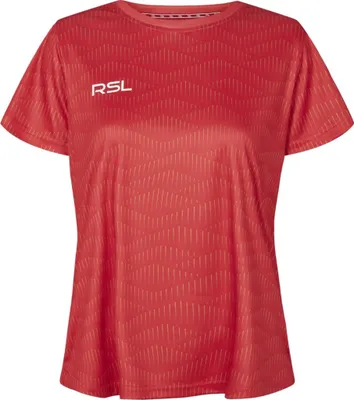 Produktbild von Damen-T-Shirt 'Kate' in Rot mit kurzen Ärmeln