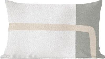 Produktbild von MuchoWow® Zierkissen Sofakissen Wohnzimmer Dekokissen 50x30 cm Abstrakt - Minimalismus - Design - Wohnzimmerdekoration - Polster mit Photo