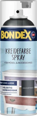 Produktbild von Bondex Kreidefarbe Spray 400 ml edles anthrazit
