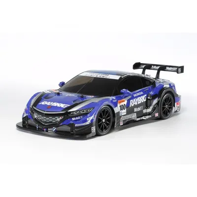 Zdjęcie produktu dla Zestaw Tamiya 1:10 RC RAYBRIG NSX Concept-GT (TT-02) 4WD z kontrolerem silnika 58599