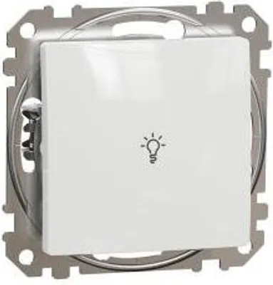 Produktbild von Lichttaster Sedna Design glänzend weiß SDD111132 Schneider Electric