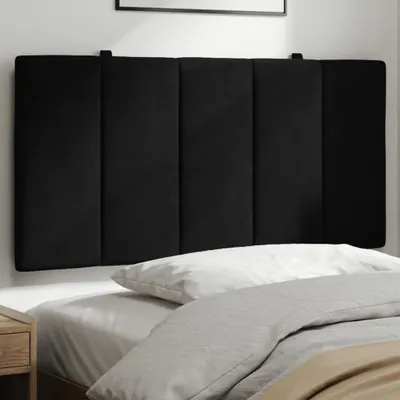 Produktbild von Kopfteil-Kissen Schwarz 100 cm Samt 374657