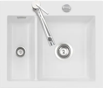 Produktbild von Spüle KeraDomo MERA 60 SATIN mit Excenterbedienung