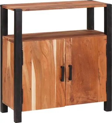 Produktbild von vidaXL Sideboard Braun 70 x 30 x 75 cm Massivholz Akazie