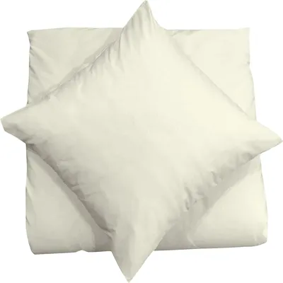 Produktbild von Biber Flannell Feinbiber Kissenbezug 40X40 2er Set Dekokissen Kissenhülle Kissen Bezug, Farbe:Weiß