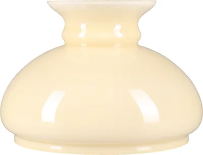 Image de Verre à pétrole Verre de lampe Ø 175mm Verre de rechange Abat-jour en verre Beige