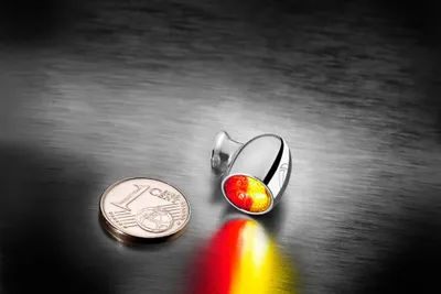 Produktbild von Kellermann Atto DF, Rück-/Bremslicht Blinker, chrom, klares Glas, Stück, chrom