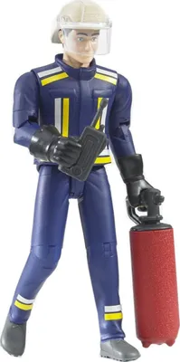 Produktbild von Bruder 60100 Feuerwehrmann mit Zubehör
