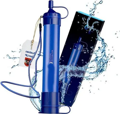 Produktbild von Outdoor-Survival-Wasserfilter 4500L - Entfernt 99 -99% Bakterien & Viren