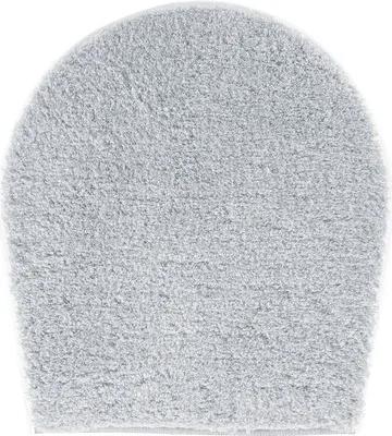 Produktbild von WC-Deckelbezug Grund Melange 47 x 50 cm silbergrau