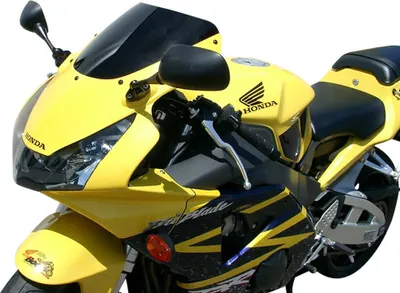 Image de Pare-brise moto MRA HONDA CBR 900 RR, SC50, 2002-, forme O, teinté
