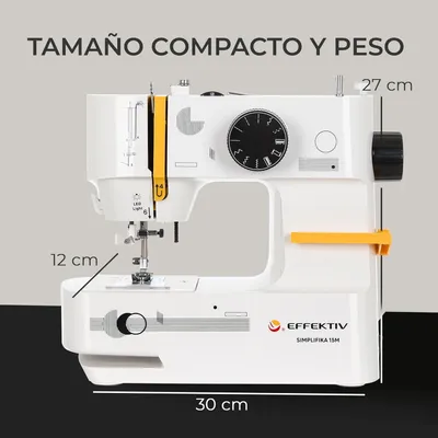 Produktbild von Nähmaschine - Stickmaschine - Tragbare Nähmaschine - Kompakte Nähmaschine - Nähmaschine für Hobbyanwender