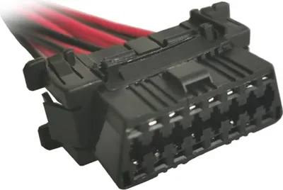 Produktbild von D41 OBD2 Einbaukabel 30 cm – 16-Pin Buchse Adapter für Auto KFZ LKW, passend für Honda