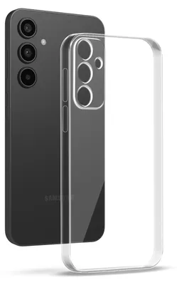 Produktbild von Handyhülle für Samsung Galaxy A55 5G Hülle Transparent Flexibel Elastisch Case Cover Backcover Schutzhülle