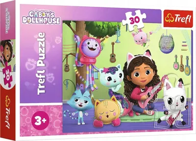 Imagen del producto de Puzzle 30 Piezas Gabi Y Su Preciosa Casa Trefl 18301