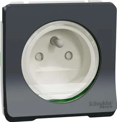Obrázek produktu pro Zásuvka Schneider Electric MUR36133 Mureva 2P+PE šedá