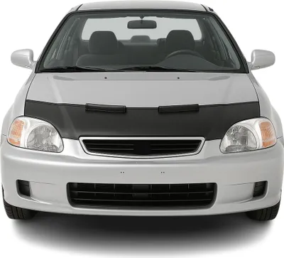 Image de Protège Capot pour Honda Civic 1995-2000 Masque de voiture vinyle Noir