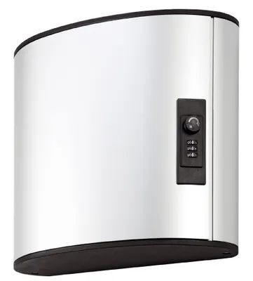 Obrázok produktu pre Durable KEY BOX CODE 54, Strieborná, 54 háčik/háčiky, Zámok na heslo, 302 x 118 x 280 mm