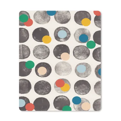 Produktbild von MuchoWow® Mauspad Mousepad Farben - Abstrakt - Kreise - Pastell 30x40 cm - Mousepads - Maus Mat - Pad - Mausunterlage - Mausmatten