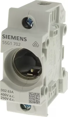 Produktbild von Siemens Sicherungssockel, 1 Stück(e), 86 mm, 125 mm, 80 mm, 69 g