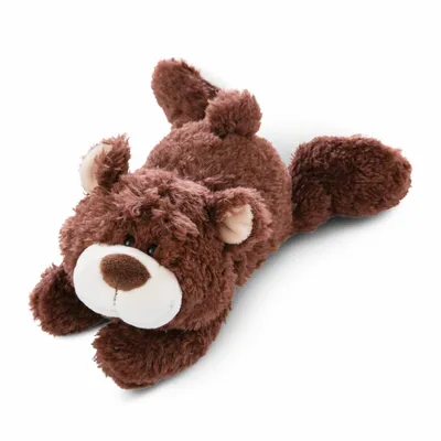 Zdjęcie produktu dla NICI Zielony miś przytulanka leżący kakaowy brąz 47609 - NICI Klasyczny miś 30cm