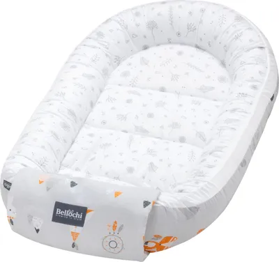Immagine prodotto di Nido Bellochi Baby Cable Newborn - 90x60x12cm - 100% Cotone -  ECO-Tex - Nido Baby Cuddly - Apanatschi
