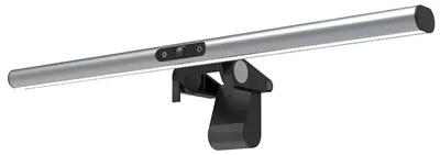 Productafbeelding van 2-in-1 Lightbar Pro Monitor met webcam, Full HD PLATA