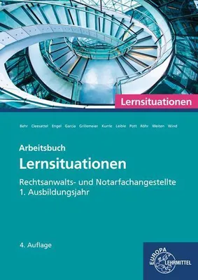 Produktbild von Rechtsanwalts- und Notarfachangestellte, Lernsituationen 1. Ausbildungsjahr