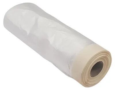 Productafbeelding van Nespoli kunststofrol met plakband, 35 cm x 20 m, bestand tegen 80 °, ideaal voor