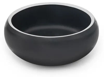Produktbild von lionto Futternapf Edelstahl, 1070 ml, rutschfest, rostfreier Hundenapf, schwarz
