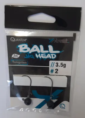 Produktbild von 4Street Tungsten Ball Jig Head - Jighaken , Größe / Gewicht / Packungsinhalt:Gr. 2 / 3.5g / 2 Stück