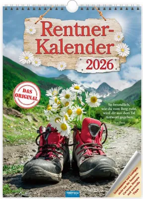 Produktbild von Trötsch Classickalender Rentnerkalender 2026