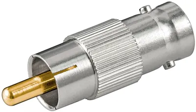 Obrázek produktu pro Goobay 11355, BNC, RCA, Stříbrná