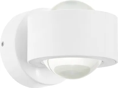 Produktbild von ONO 2 Wand-/Deckenleuchte Lampe Beleuchtung - L9 x H8 x AL13 cm - weiß - 2X2,5W inkl. - IP20