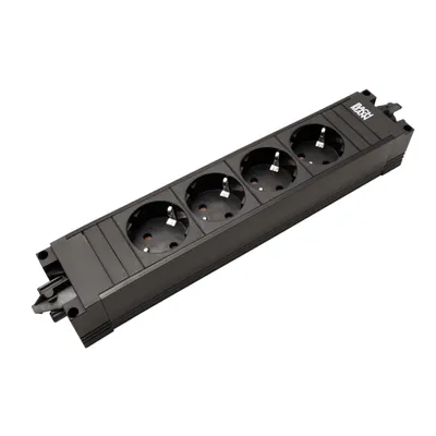 Obrázek produktu pro BACHMANN Systém STEP BASE 4x zásuvka DE, GST18(M) - 4xCEE 7/3(F) - GST18(F) (906.18819) (19.07.3177)