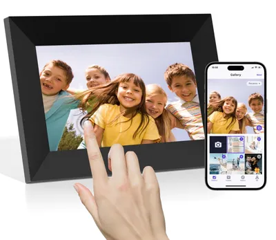 Immagine prodotto di Cornice digitale - WiFi - 10,1 pollici - 16 GB - Schermo touch screen - Cloud