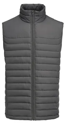 Imagen del producto de James Harvest - Chaleco "Arches" uni para hombre/mujer, modelo ET902 (talla L), color gris acero