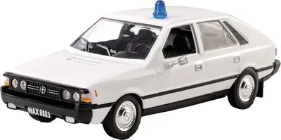 Image de FSO Polonez voiture jouet, blanc, "07 Report", échelle 1:43, PRL Daffi Collection