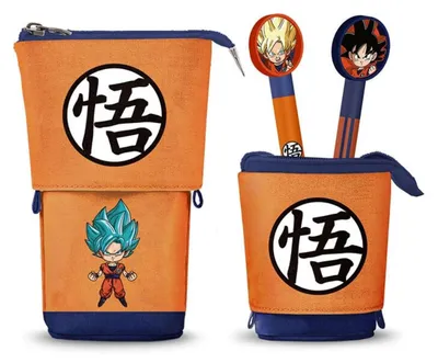 Zdjęcie produktu dla Piórnik Dragon Ball Pop Up z 2 wymazywalnymi długopisami żelowymi