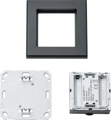 Produktbild von Homematic IP Smart Home Wandthermostat mit Luftfeuchtigkeitssensor, anthrazit, digitales Thermostat Heizkörper/Fußbodenheizung App, Alexa, Google Assistant, Temperaturmessung, Energie sparen, 159820A0