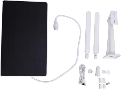 Obrázek produktu pro 10 W solárně napájený 4G LTE modem router IP66 vodotěsný WLAN venkovní bezdrátový pro kempování kameru EU verze