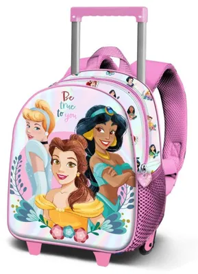 Zdjęcie produktu dla Autko z rolkami 3D, Disney Princess, 31 cm