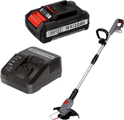 Produktbild von KRAFTIXX by Einhell 18V Akku Rasentrimmer KX-ART 1826 Li inkl. 2.0 Ah Akku + Ladegerät